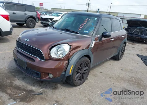 2014 Mini Countryman Cooper S from USA, damaged, VIN WMWZC3C56EWT00134